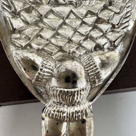 Vintage Silver Plated Ornate Pineapple Pinecone Design Fruit Spoon - Picture 4 of 8